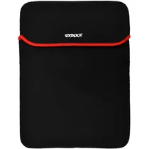 Capa para Computador Portátil de 15.6" Satellite A-KP12 - Preta/Vermelha
