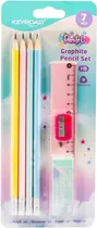 Conjunto de Lápis de Grafite Keyroad - KR972781 (7 PCS)