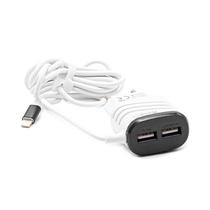 Carregador de Parede Mango M52 com Cabo Lightning 3.1 e 2 Portas USB-A - Branco