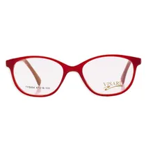 Armação para Óculos de Grau RX Visard TY5054 47-16-130 C2 - Vermelho