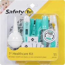 Kit de Cuidados para Bebês Safety 1ST IH342 11 Pçs Branco/Verde