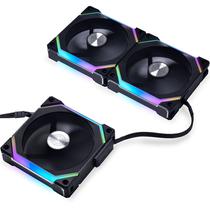 Cooler para Cpu Lian Li Uni SL120 V2 de 120MM/RGB (3 Piezas) - Black