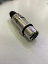 BLG Conector XLR X-192 Femea Nickel