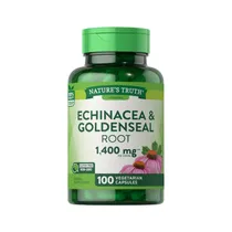 Vitamina Nature's Truth Echinacea & Goldenseal 1400MG 100 Cápsulas