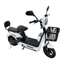 Motocicleta Elétrica Fest Bike 8 Max Speed Pro - 500W - 25KM/H - Branco  Motocicleta...