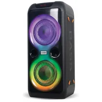 Speaker Coby CY-3360-28-40 40WRMS LED/ USB/ SD/ Aux/ FM - Preto  Speaker Cob...