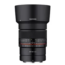 Lente Samyang Nikon MF 85MM F/1.4 Z-Mount FF CSC