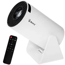 Projetor Blulory T5 de 1.200 Lúmens com HDMI e USB Bivolt - Branco