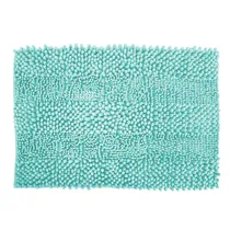 Tapete de Chenilla para Banheiro 45X70CM - Azul