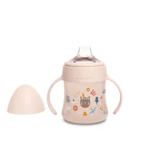 Suavinex Vaso Transicion Con Manijas Forest Rosa 150ML 4M+