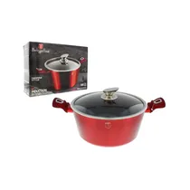 Panela c/Tampa Mármore Vermelho 6.1LT