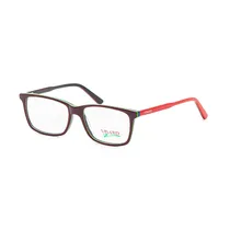 Armação para Óculos de Grau Visard CO5873 Col.07 Tam. 55-17-140MM - Vermelho/Preto