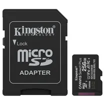 Cartão de Memória Microsd Kingston Canvas Select Plus 256 GB 100 MB/s SDCS3-256 GB