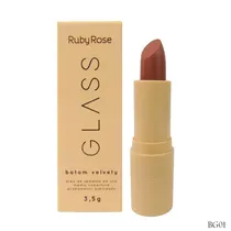 Ruby Rose Cosmeticos Labial Ruby Rose Glass Velvety HB-548-1 BG01