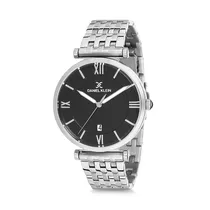 Relógio Analógico Masculino Daniel Klein Premium DK12217-4 - Prata e Preto