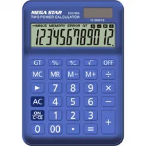 Calculadora Megastar DS2780A 12DIG - Azul