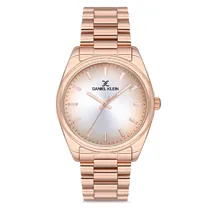 Relogio Analogico Feminino Daniel Klein DK.1.12754-3 Premium Ladies / Pulseira de Aço Inoxidável - Rose Gold