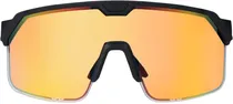 Óculos Chamelo The Shield Matte Black/Red/Orange