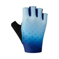 Guante Corto Shimano Sumire Blue Grad Femenino