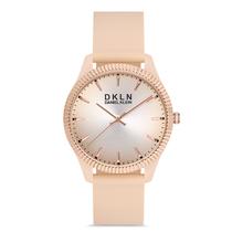 Relogio Analogico Masculino Daniel Klein DK.1.12767-4 DKLN Gents / Pulseira de Silicone - Bege