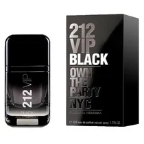 Perfume Carolina Herrera 212 Vip Black Edp Masculino - 50ML