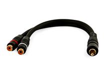 Cable Rca "Y" (1)Macho (2)Hembra