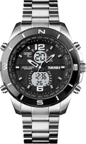 Relógio Skmei 1670 Silver/White - Masculino