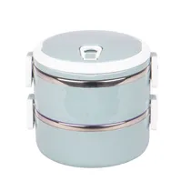Marmita Dupla Aço Inox Vedação Térmica 2 Compartimentos Box Cor A Definir