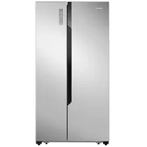 Hisense Heladera RC-67WS2 50BLTS 508LTS Acero Inoxidable LED/ 2P/ Multi Air/ Inox 220V/ 50HZ Gris