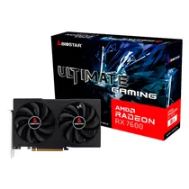 Placa de Vídeo Biostar Ultimate Gaming Oc AMD Radeon RX-7600 8GB GDDR6