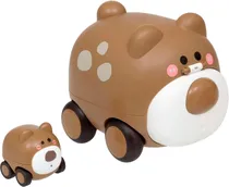 Carrinho Animal com Filhote Marrom Buba - 17245