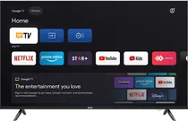 Smart TV Joog 55" 55JGTV 4K Uhd/Isdbt/Google TV + Suporte Fixo