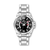 Relógio Analógico Masculino Daniel Klein Premium DK.1.12443-1 - Prata e Preto