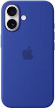 Case Apple para iPhone 16 MYY63ZM/A - Silicone Case Magsafe Ultramarine