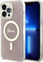 Capa Guess para iPhone 13 GUHMP13MH4STP - Pink