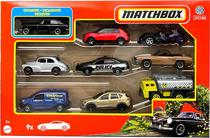 Hot Wheels Carrinhos Matchbox Mattel - HVT87 (9 PCS)