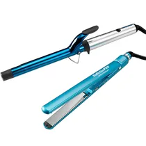 Kit Chapinha Babyliss Versatile PL-4072 + Modelador - Preto/Azul