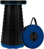 Banqueta Telescópica Dobrável Joog Black/Blue
