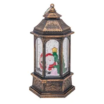 Lanterna Decorativa de Natal com Luz LED