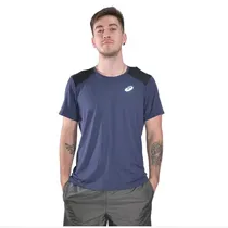 Asics Remera Base Mesh SS Tee MRB4382.0810 Masculino (T) M Peacoat