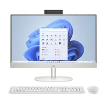 Computador HP All In One 24-CR0112 - Intel Core i5-1334U 1.3GHZ - 16/512GB - com Mouse e Teclado - 23.8" - Branco