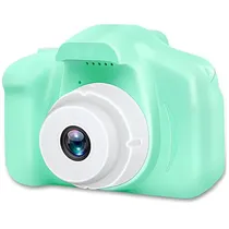 Câmera Digital Children's X2 Display - Tela 2" - Green  Câmera Digi...