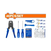 Kit de Crimpadora Modular Wadfow WHS2B46 46 Piezas