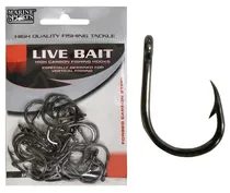 Anzol Marine Sports Live Bait 2/0 (30 Pçs)