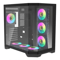 Gabinete Aigo FT418 Pro 7FANS Black