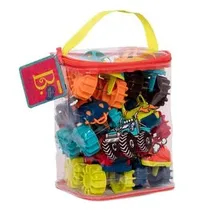 Battat Vehiculo Mini Monster Trucks Plastico +2 Años Multicolor