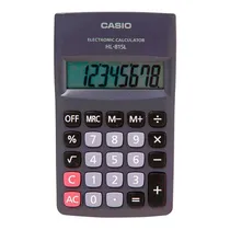 Casio Calculadoras HL-815L-BK 8 Digito Negro