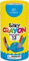 Silky Crayola Washable Tookyland - 12 Cor