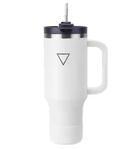 Hydrate Vaso 727059 Sunbean c/Pajita 1.18L Blanco