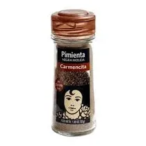 Carmencita Condimento Pimienta Negra Molida 235GR